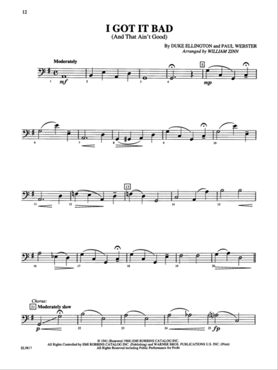 Duke Ellington for Strings String Orchestra scores gallery preview page 4