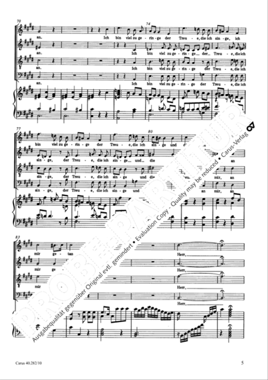 Abendlied zu Gott 4-Part scores gallery preview page 6