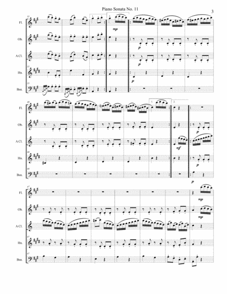 Piano Sonata No 11 KV 331 Movement III, Rondo Alla Turca image number null