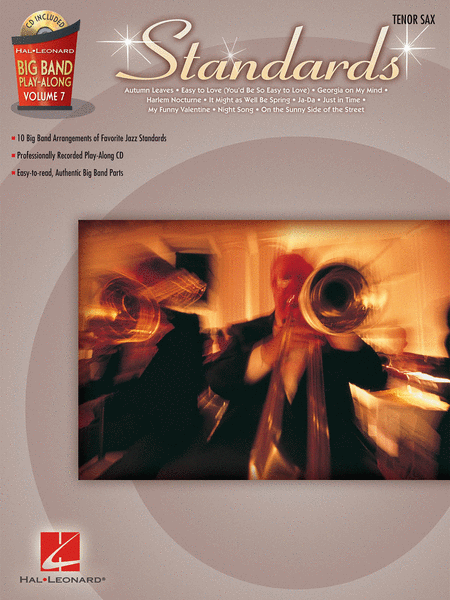 Standards - Tenor Sax (Big Band Play-Along Volume 7)