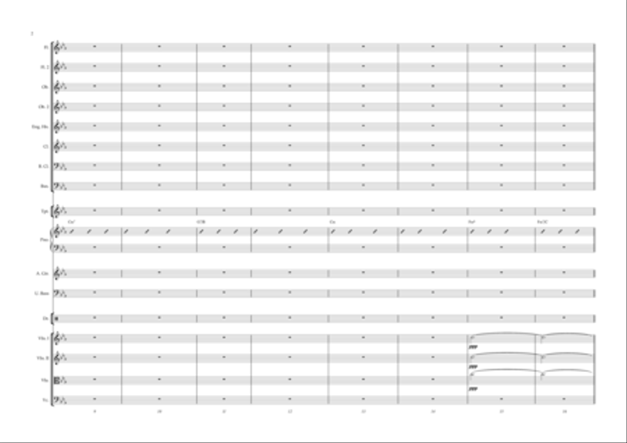 Enchanted Waltz - Score Only Large Ensemble scores gallery preview page 2