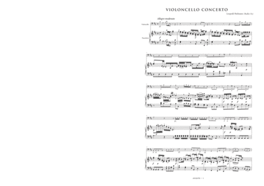 Cello Concerto in D major (Badley D3, Study Edition)