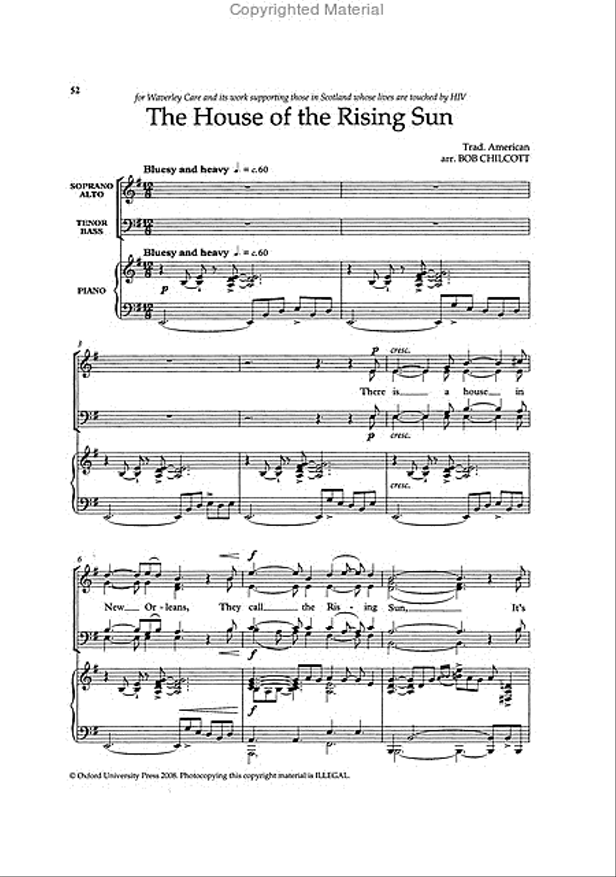 Jazz Folk Songs for Choirs 4-Part scores gallery preview page 4