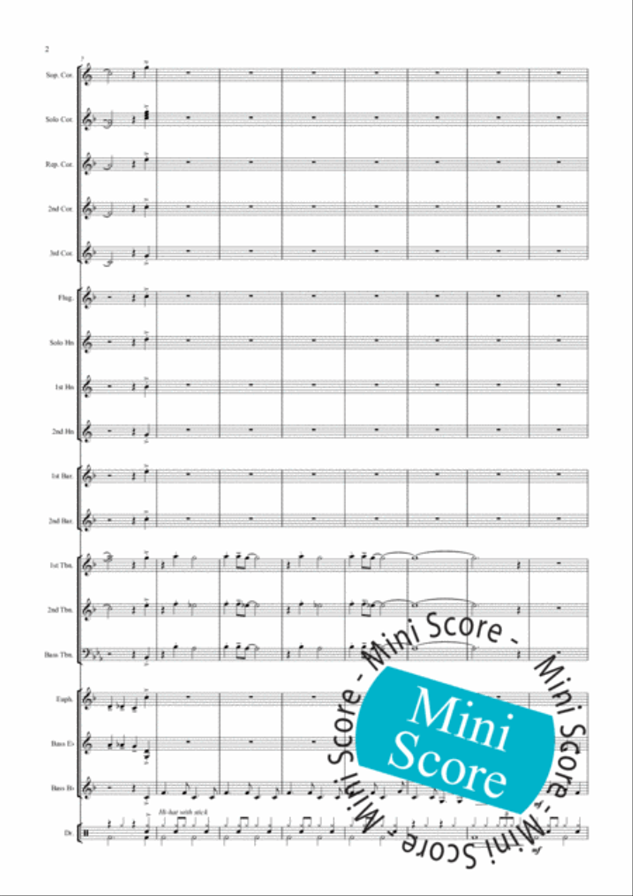 Hangin' On! Brass Band scores gallery preview page 4