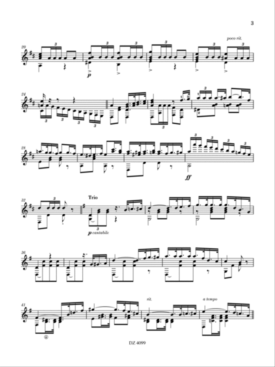The Essential Justin Holland Classical Guitar scores gallery preview page 4