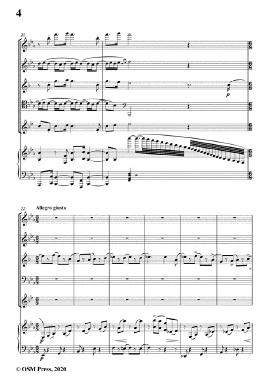 Bretón-Sextet,for Winds and Piano Bassoon scores gallery preview page 6