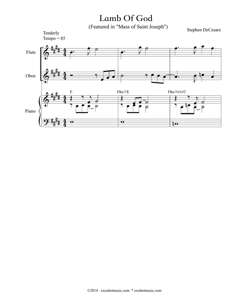 Lamb of God (from 