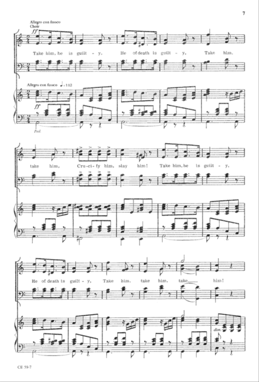 The Seven Last Words of Christ 4-Part scores gallery preview page 9
