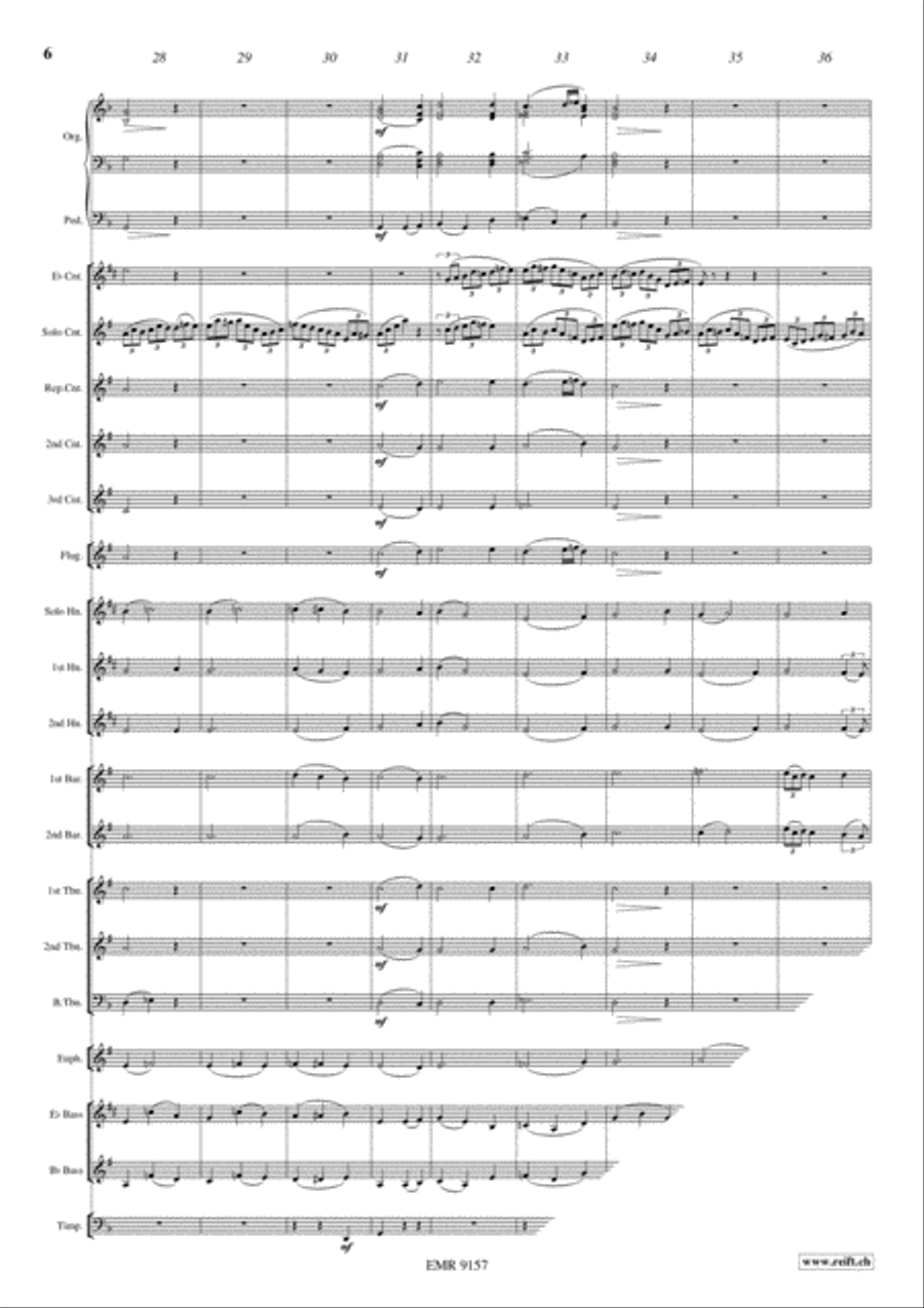Jesu, Joy Man's Desiring Jesu, Joy Man's Desiring Brass Band scores gallery preview page 7