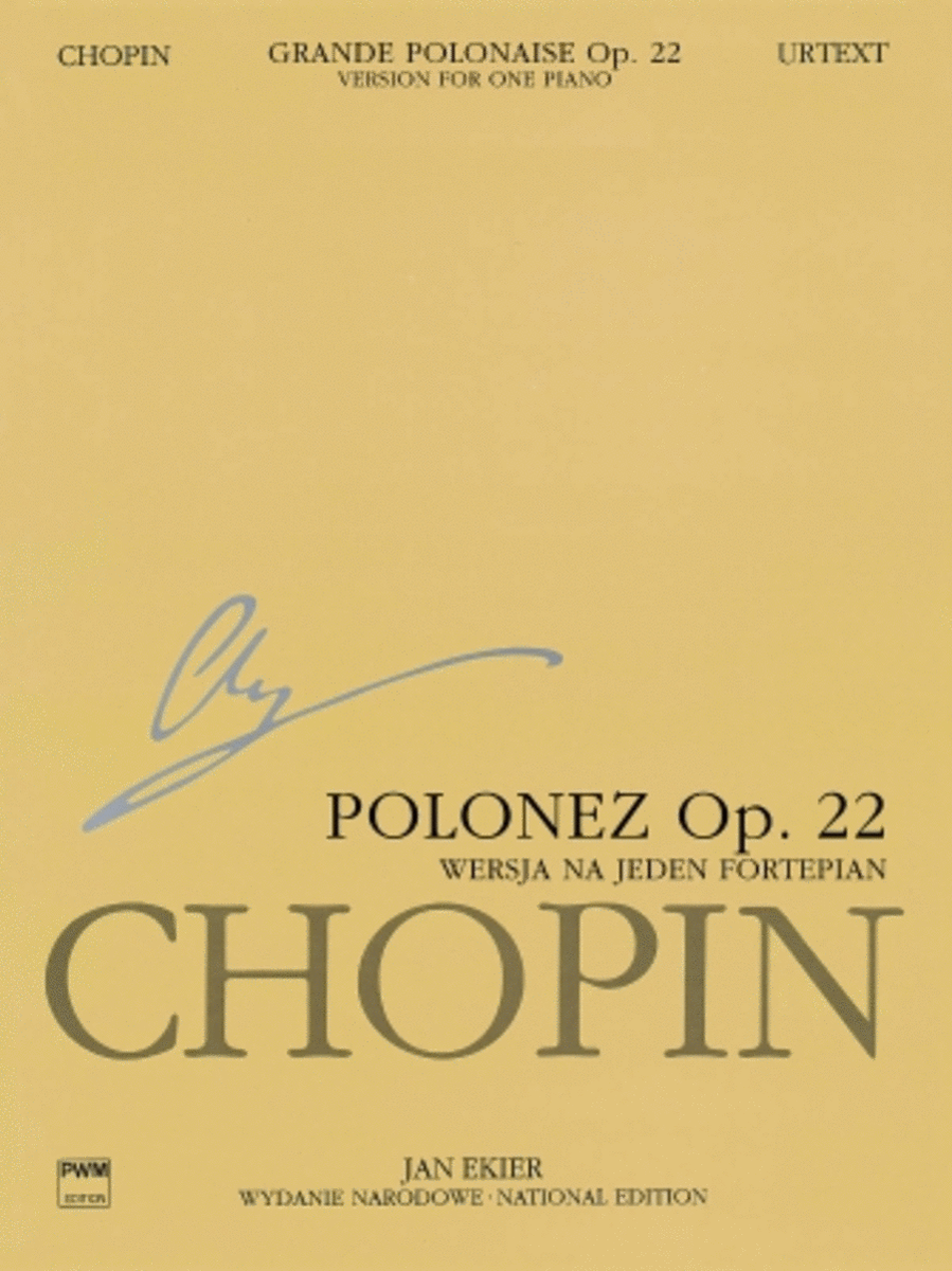 Grande Polonaise in E Flat Major Op. 22 for Piano and Orchestra
