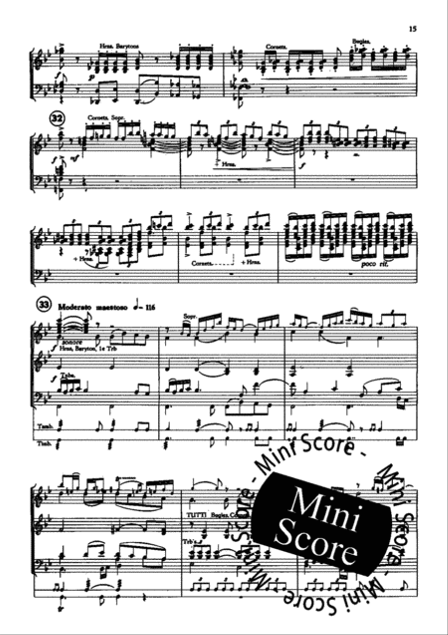 Blackfriars Fanfare Band scores gallery preview page 17
