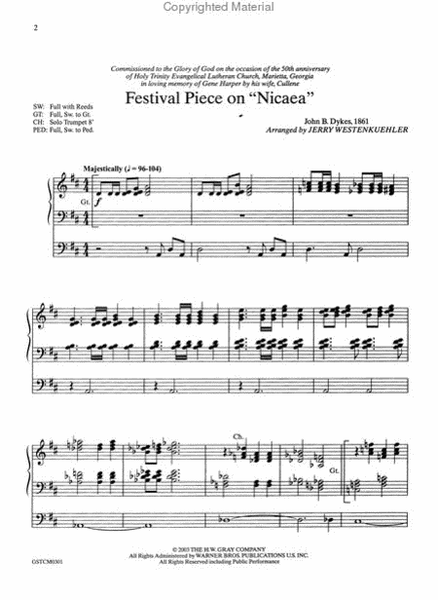 Festival Piece on "Nicaea"