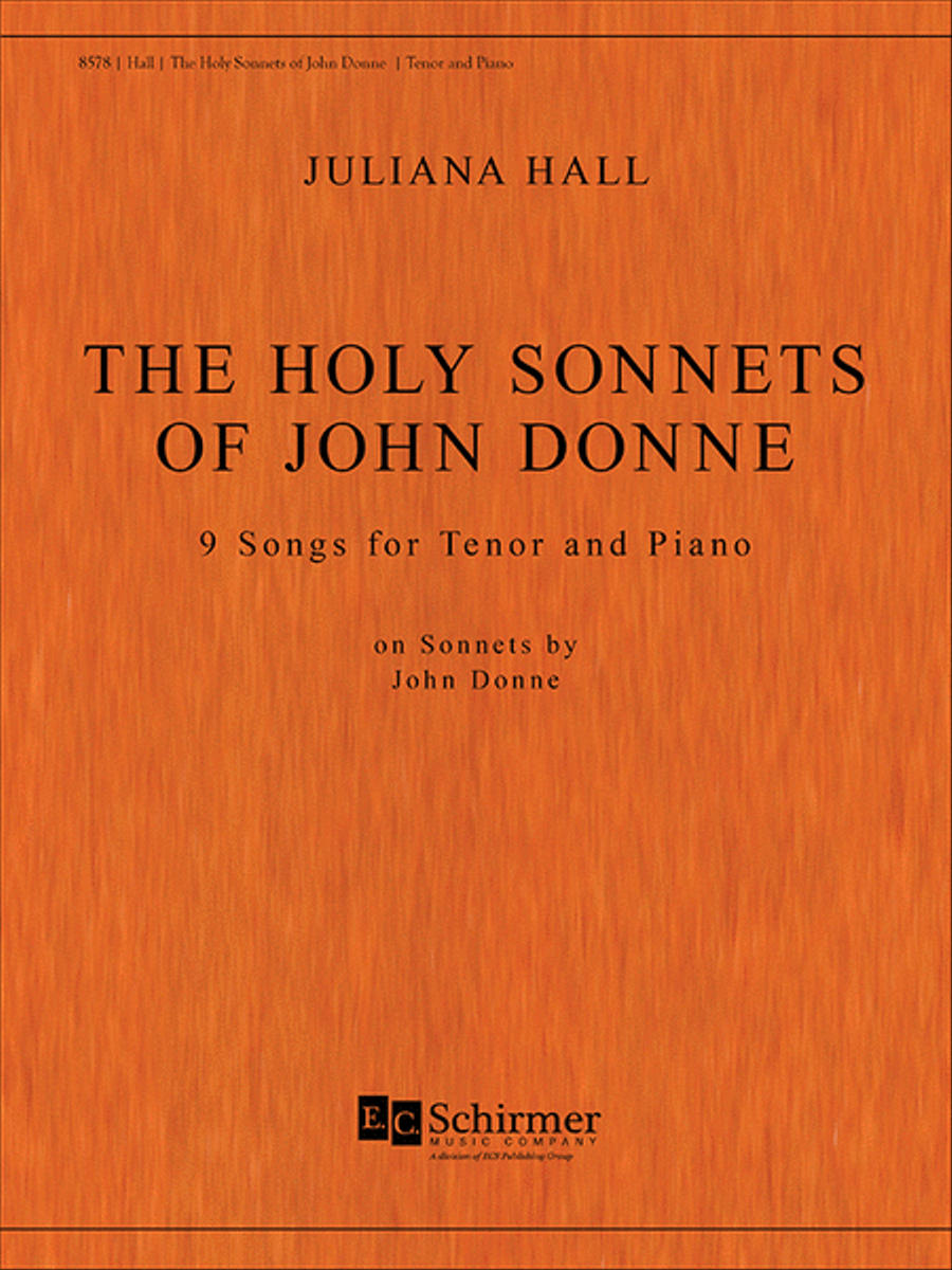 The Holy Sonnets of John Donne: 9 Songs for Tenor and Piano on Sonnets by John Donne Tenor Voice scores gallery preview page 1