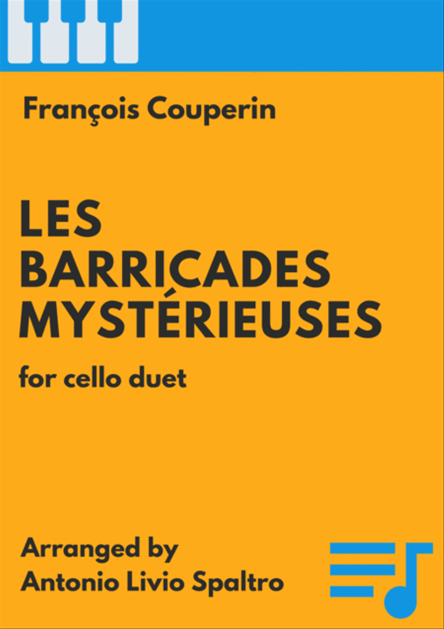 Les Barricades Mystérieuses for Cello Duet String Duet scores gallery preview page 1
