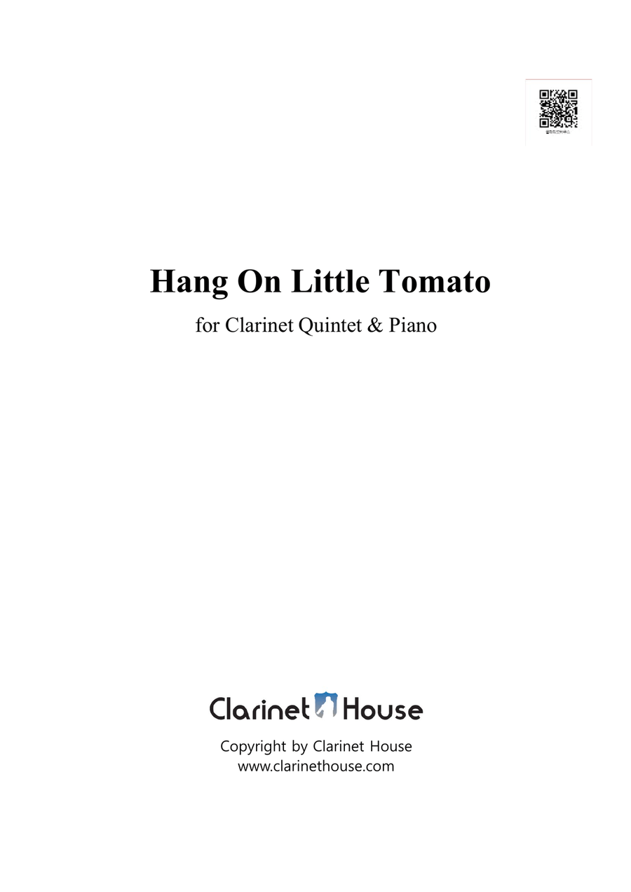 Hang On Little Tomato Woodwind Quintet scores gallery preview page 1