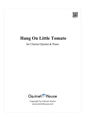 Book cover for Hang On Little Tomato