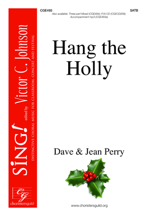 Book cover for Hang the Holly - SATB
