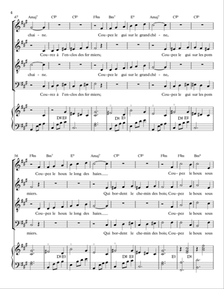 NOËL 4-Part scores gallery preview page 4