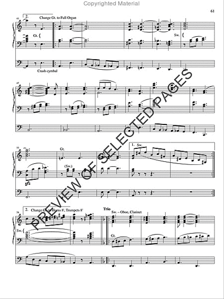 King of Kings - Volume 1 Organ scores gallery preview page 12