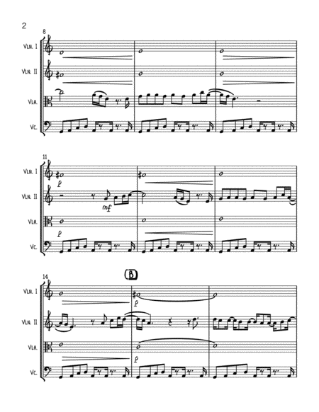 Thriller - String Quartet image number null