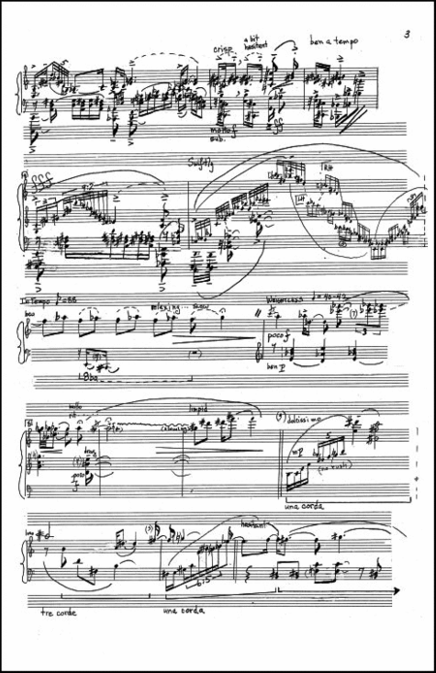 Pure Impure, The Harpsichord scores gallery preview page 5