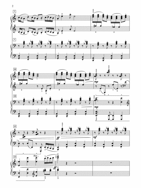 Fanfare Toccata-Rondo - Piano Duo (2 Pianos, 4 Hands)