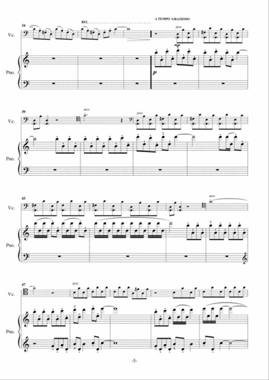 Great March Piano scores gallery preview page 5