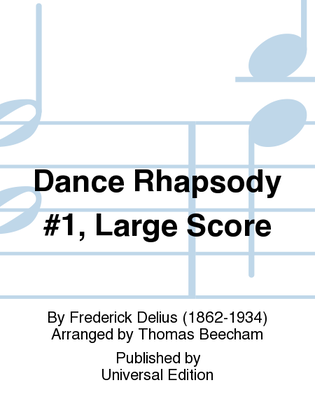 Dance Rhapsody No. 1, Large Score