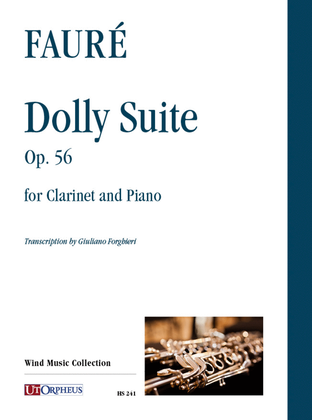 Book cover for Dolly Suite Op. 56 for Clarinet and Piano