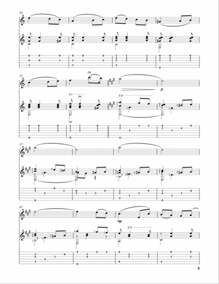 Salut d'amour Flute scores gallery preview page 3