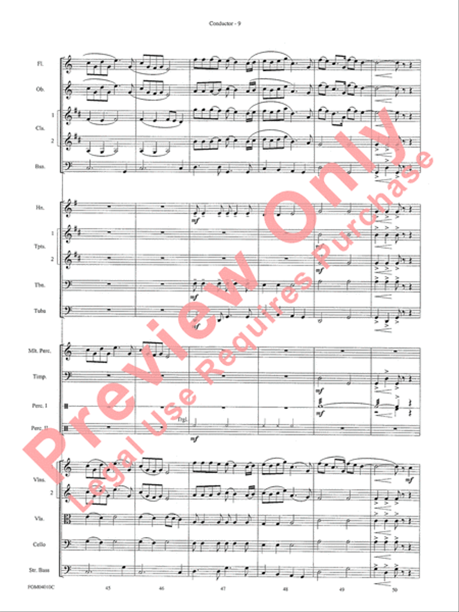 The Polar Express, Selections from Full Orchestra scores gallery preview page 11