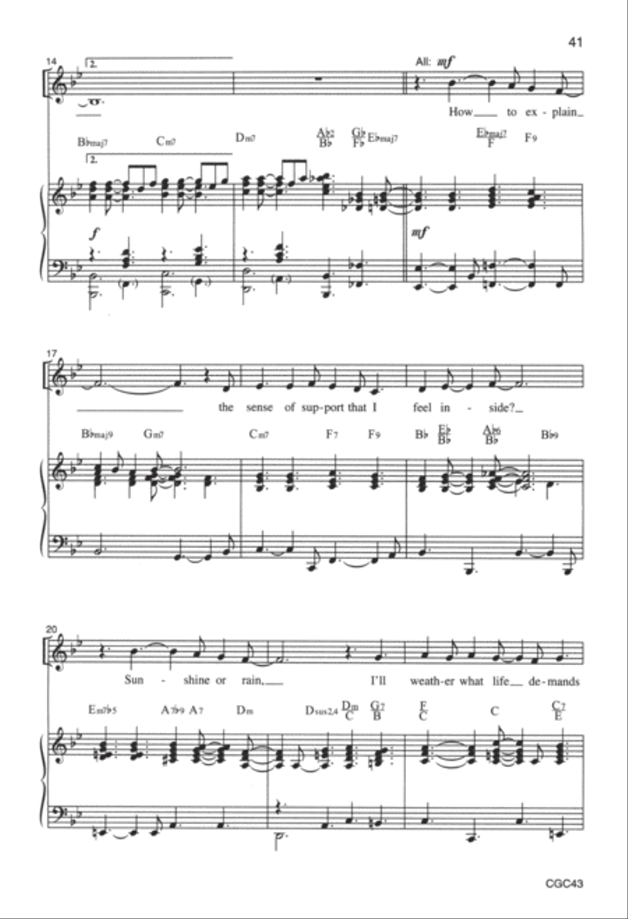All God's Children (Score) Unison Choir scores gallery preview page 18