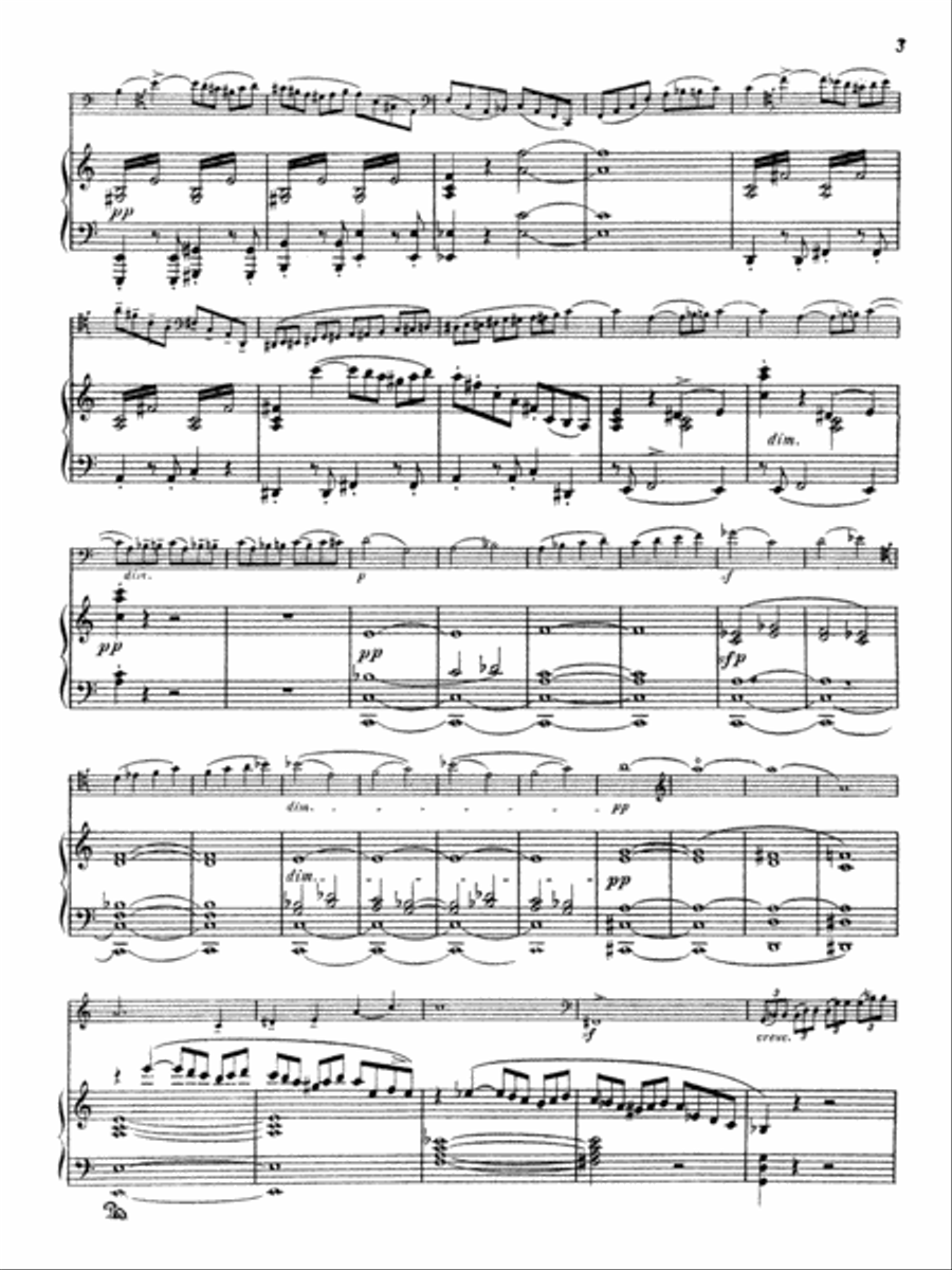 Saint-Saëns: Cello Concerto, Op. 33 (Transcribed) Piano scores gallery preview page 5
