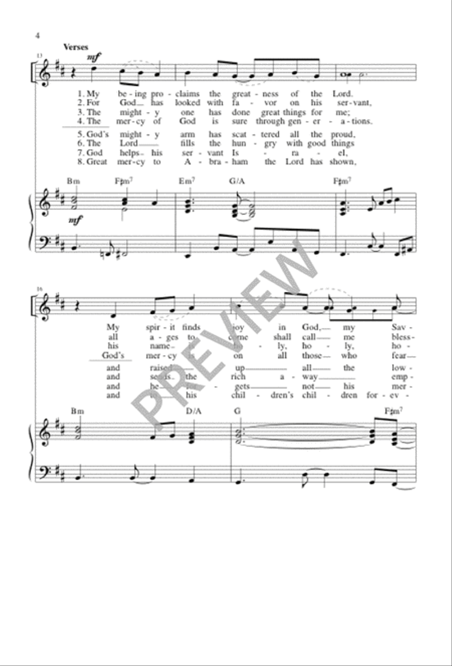 Deo Gloria! 3-Part scores gallery preview page 5