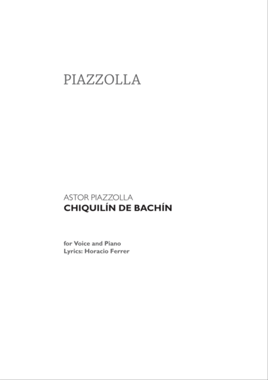 Chiquilin de Bachin Voice Solo scores gallery preview page 2