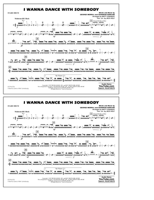 Book cover for I Wanna Dance with Somebody (arr. Conaway and Holt) - Snare Drum