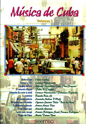 Book cover for Musica de Cuba Volume 5