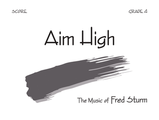 Book cover for Aim High - Score