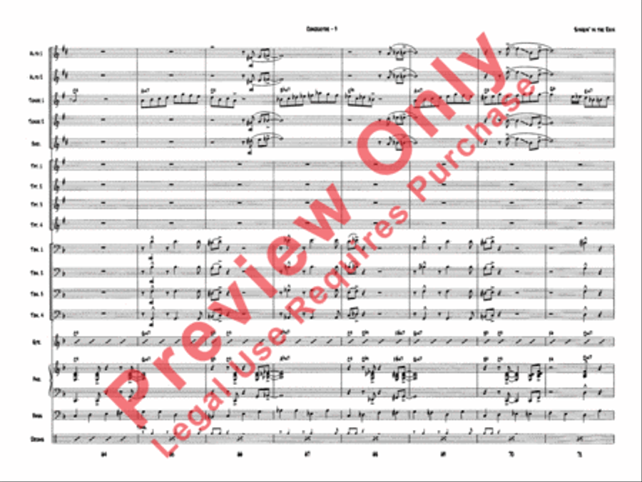Singin' in the Rain Singin' in the Rain Jazz Ensemble scores gallery preview page 11