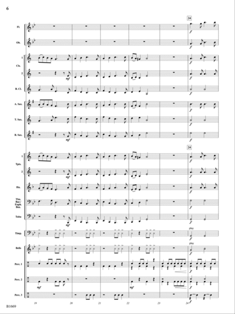 Music for the Queen's Court: Score Concert Band scores gallery preview page 6