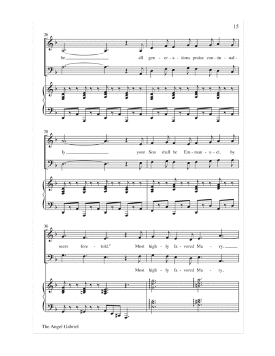 Sing with the Angels!- Score 4-Part scores gallery preview page 18