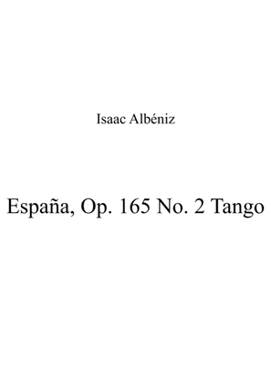 España, Op. 165 No. 2 Tango