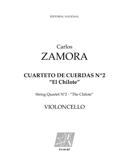 Cuarteto de Cuerdas Nº2 - El Chilote (String Quartet Nº2 - "The Chilote") image number null