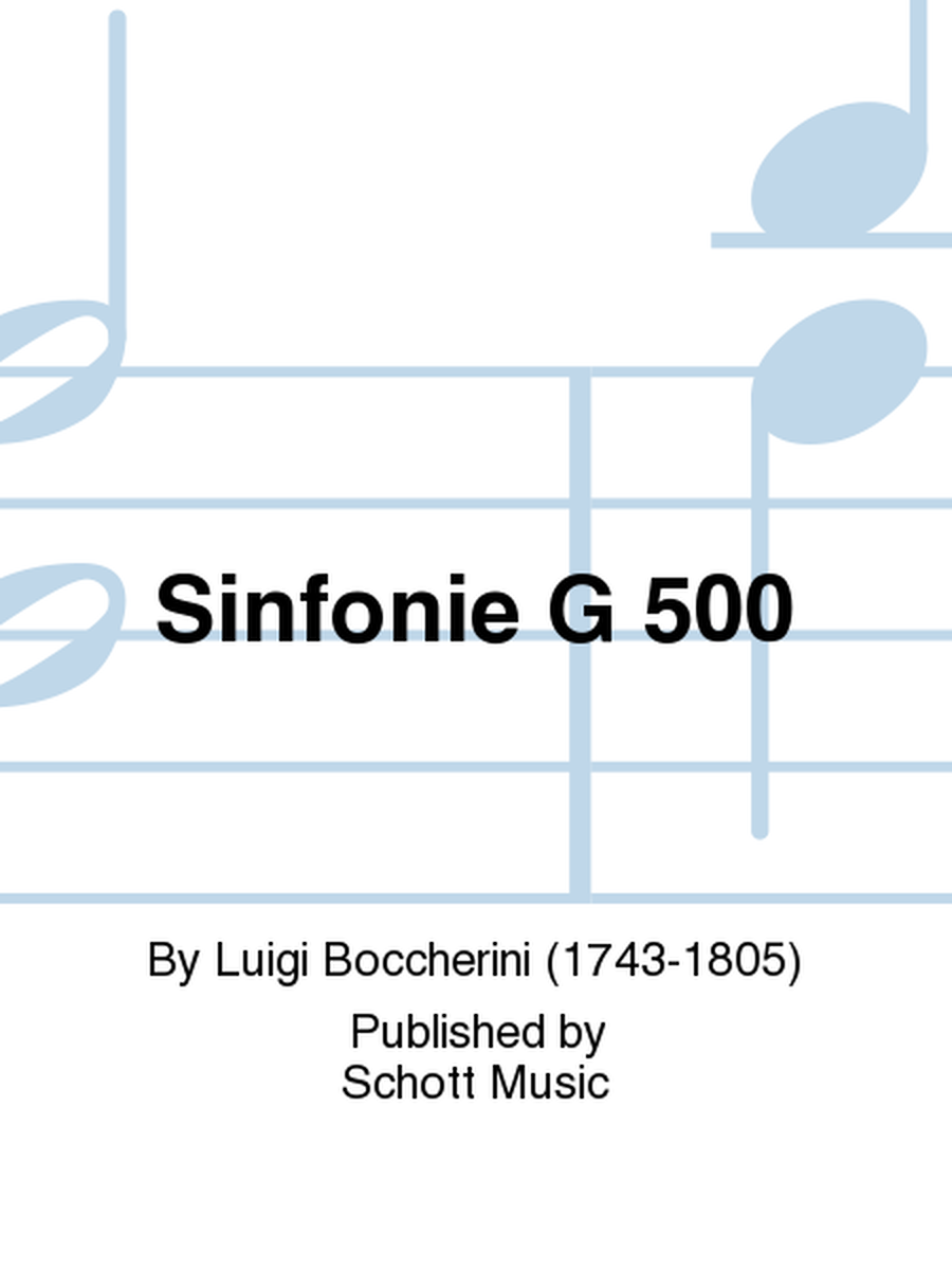 Sinfonie G 500