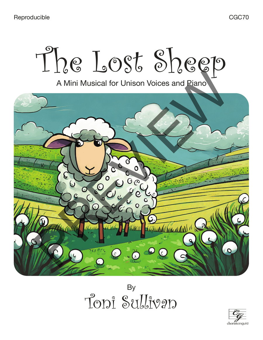 The Lost Sheep (A Mini Musical for Unison Voices) Reproducible with MP3 Unison Choir scores gallery preview page 2