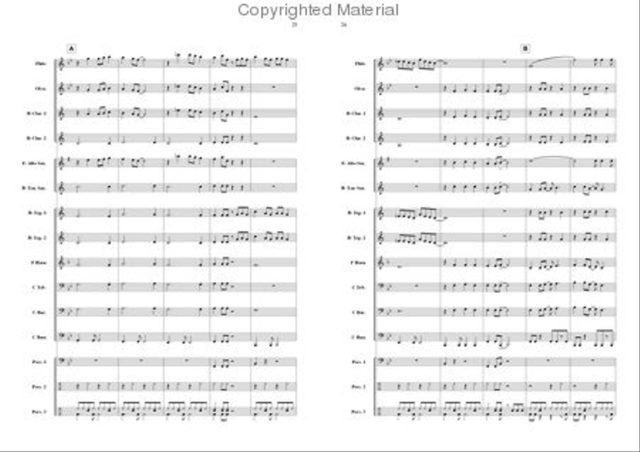 On the Movieset Concert Band scores gallery preview page 13