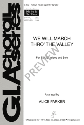 Book cover for We Will March Thro' the Valley