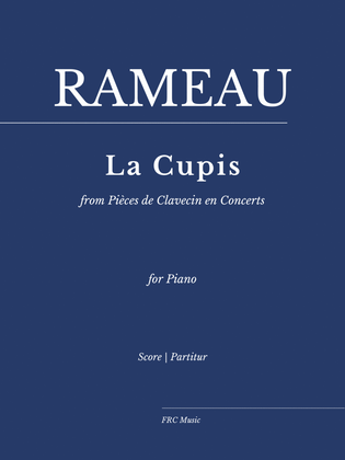 Book cover for La Cupis from Pièces de Clavecin en Concerts for Piano (As played By Víkingur Ólafsson)
