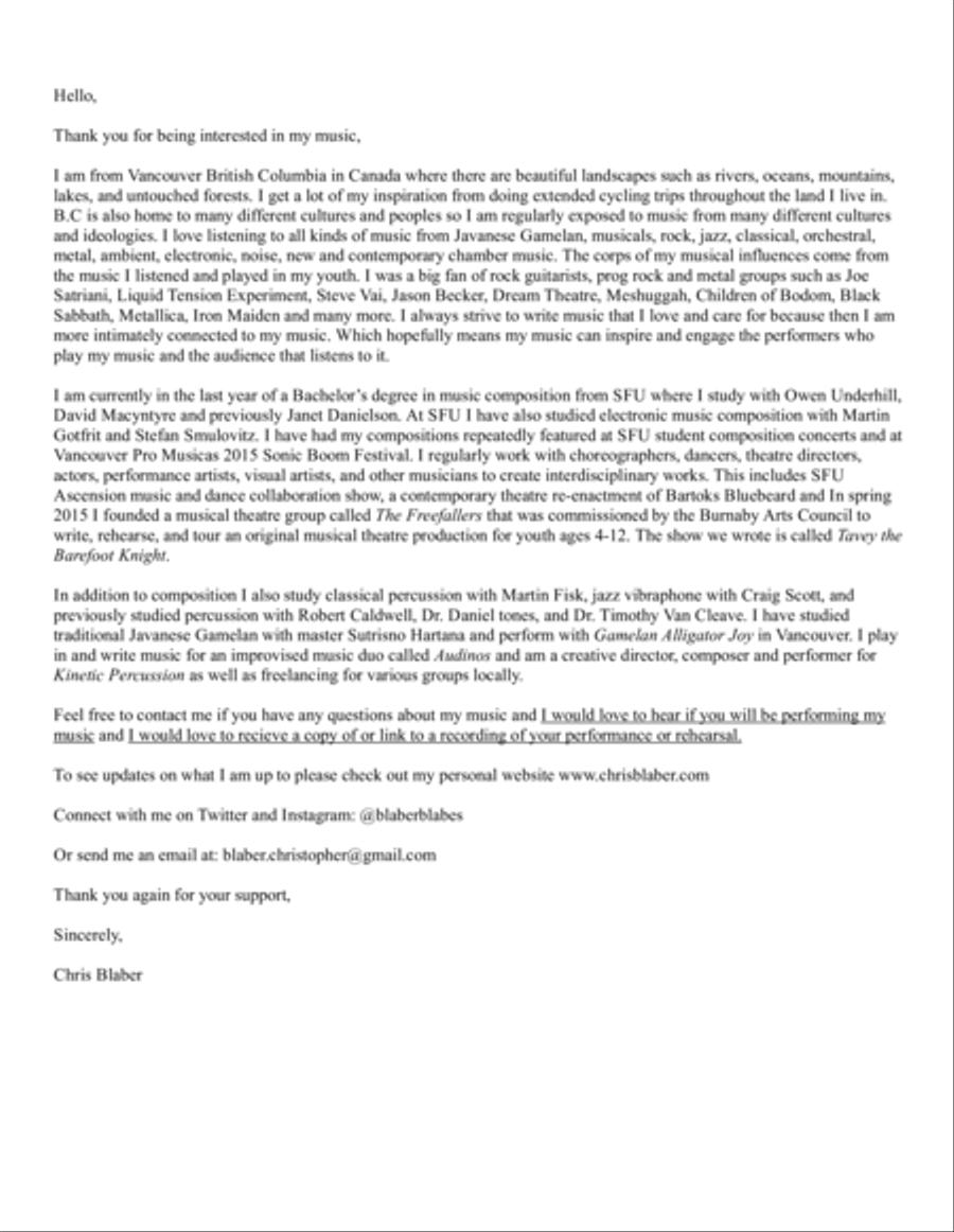 Take it Alone Take it Alone Percussion Ensemble scores gallery preview page 2