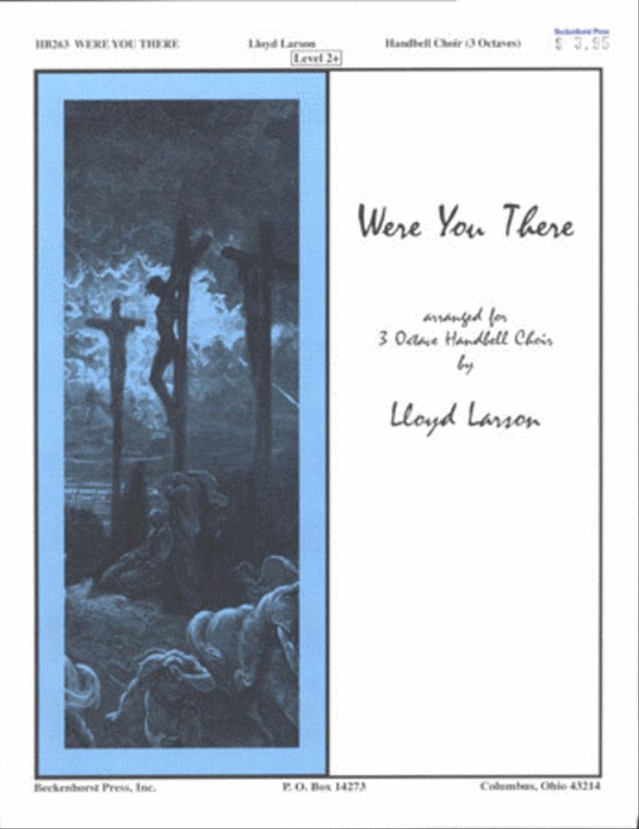 Were You There - Larson (handbells) 3-Octaves scores gallery preview page 1